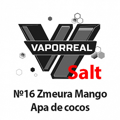 VAPORREAL V2 Mini Salt - №16 Raspberry Mango Coconut water
